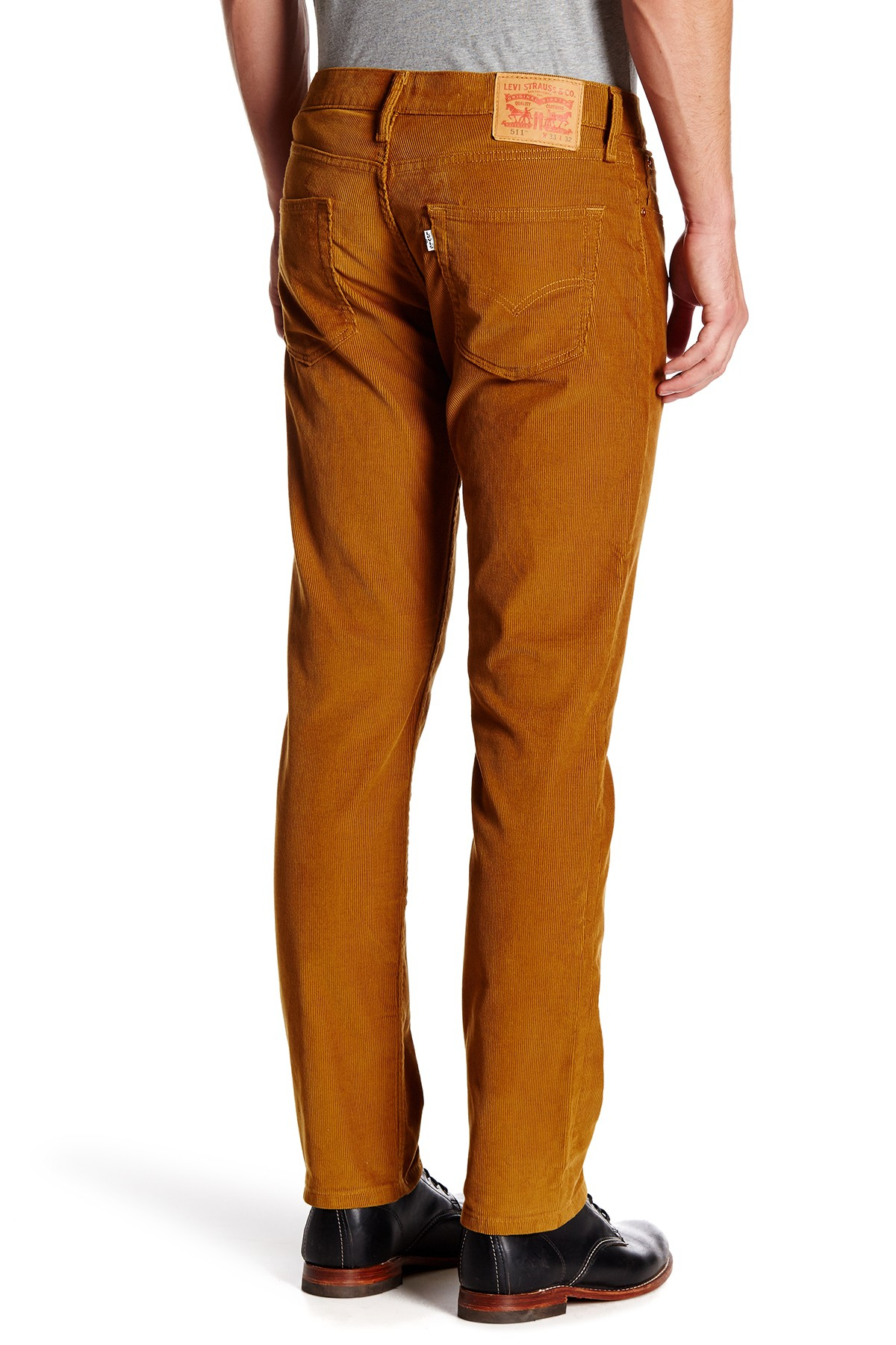 levi's 511 corduroy navy